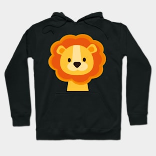 Lion, cute baby lion, nursery wall art Hoodie